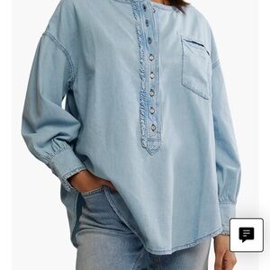 Free People denim top